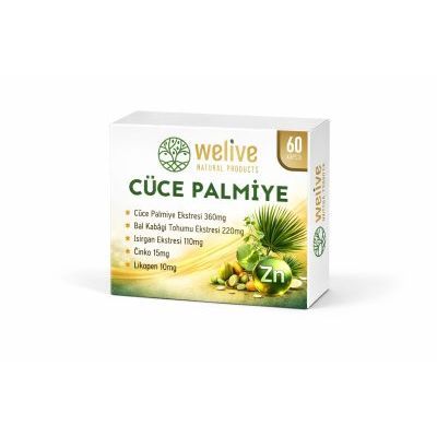 WELIVE CÜCE PALMİYE (SAW PALMETTO) 60 CAP	