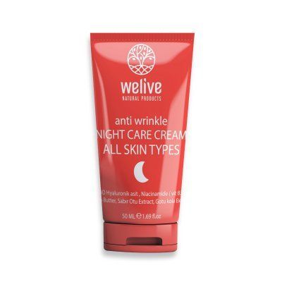WELIVE NIGHT CARE CREAM ALL SKIN TYPES (GECE BAKIM KREMİ)
