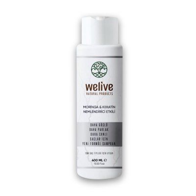 MORİNGA & KERATİN BESLEYİCİ BAKIM ŞAMPUANI 400 ML