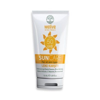 WELIVE SUN CARE LEKE KARŞITI GÜNEŞ KREMİ 