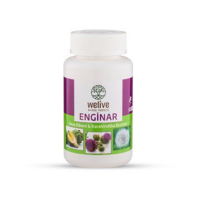WELIVE Enginar & Devedikeni & Karahindiba Ekstresi 60 Kapsül
