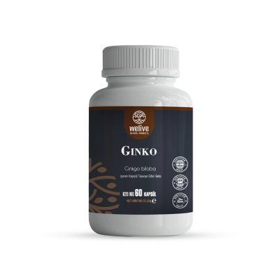 WELIVE GİNKGO BİLOBA CAPSUL 60 CAP